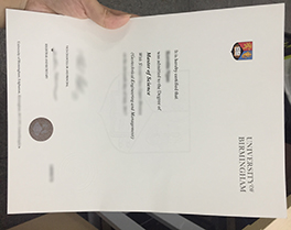 University of Birmingham certificate for sale, buy fake degree in Taiwan