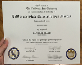 California State University San Marcos diploma sample, buy CSU fake degree