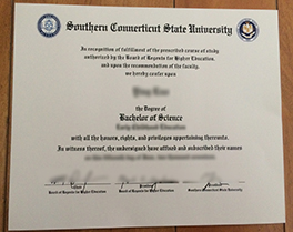 Southern Connecticut State University fake degree for sale