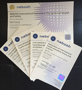 make NEBOSH fake certificate