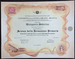 buy Università degli Studi di Milano-Bicocca fake diploma in Italy