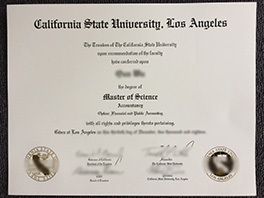 purchase California State University, Los Angeles diploma
