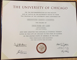 How to Buy University of Chicago Fake Diploma&Transcript
