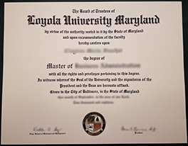 Where to Purchase Fake Loyola University Maryland Diploma