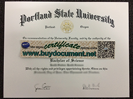 Where to Purchase Portland State University (PSU) Fake Diploma