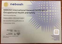 Buy fake NEBOSH certificate diploma Online, fake degree maker