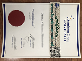 Buy Novelty Southern Cross University Diploma Certificate