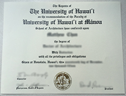 How To Buy A Degree From The University of Hawaii? U.H. Mānoa Diploma