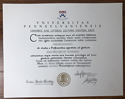 How Much Is The Fake University of Pennsylvania Degree Certificate?