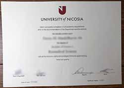 How Much Does It Cost To Fake Degree Certificate From The University of Nicosia(U