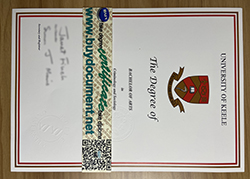Purchase Fake diploma from the University of Keele.