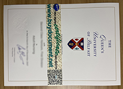 Where Can I Buy the Fake Queen's University Belfast Diploma? QUB Diploma.