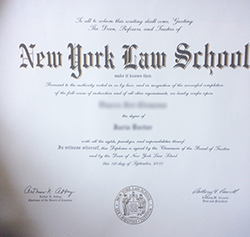 What's the Price to Buy A Fake NYLS Diploma online? New York Law School certifica