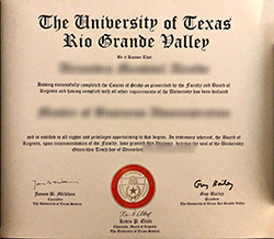 How much Does It Cost to Reproduce A UTRGV Diploma Certificate?