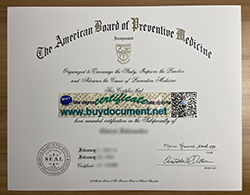 Would You Like to Get The American Board of Preventive Medicine Diploma?