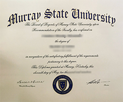 Print A Copy of Murray State University Diploma. MSU Diploma.