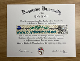 What If I Lose my Duquesne University Diploma?