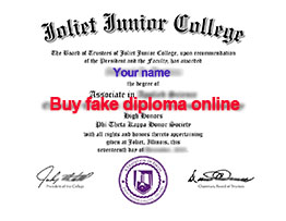 Buy A Fake Joliet Junior College Diploma Online.