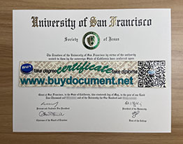 Reprint Your University of San Francisco Diploma. USF Degree.