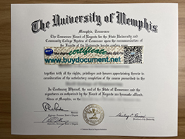 Apply for a paper diploma from the University of Memphis