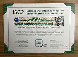 Buy Certified Information Systems Security Professional certificate.