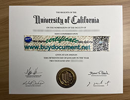 Reprint my University of California, Los Angeles diploma.