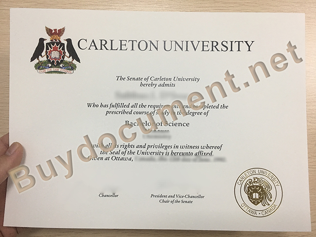 fake Carleton University degree, Carleton University diploma sample