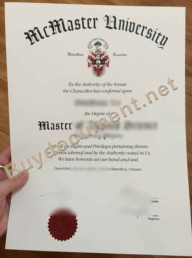 fake McMaster University degree, McMaster University diploma order
