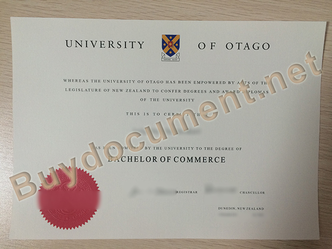 buy fake University of Otago diploma, University of Otago degree sample
