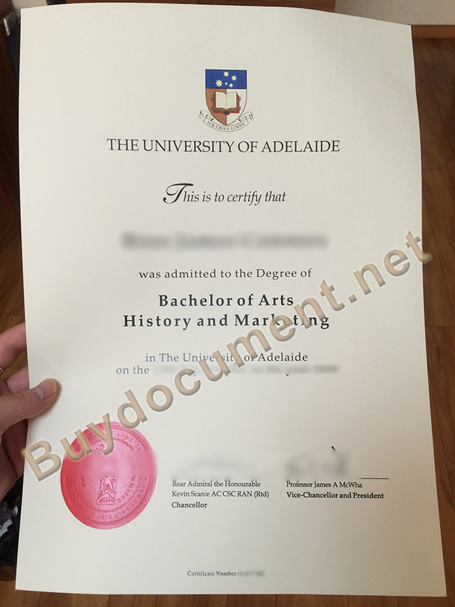 buy fake University of Adelaide diploma, University of Adelaide degree sample