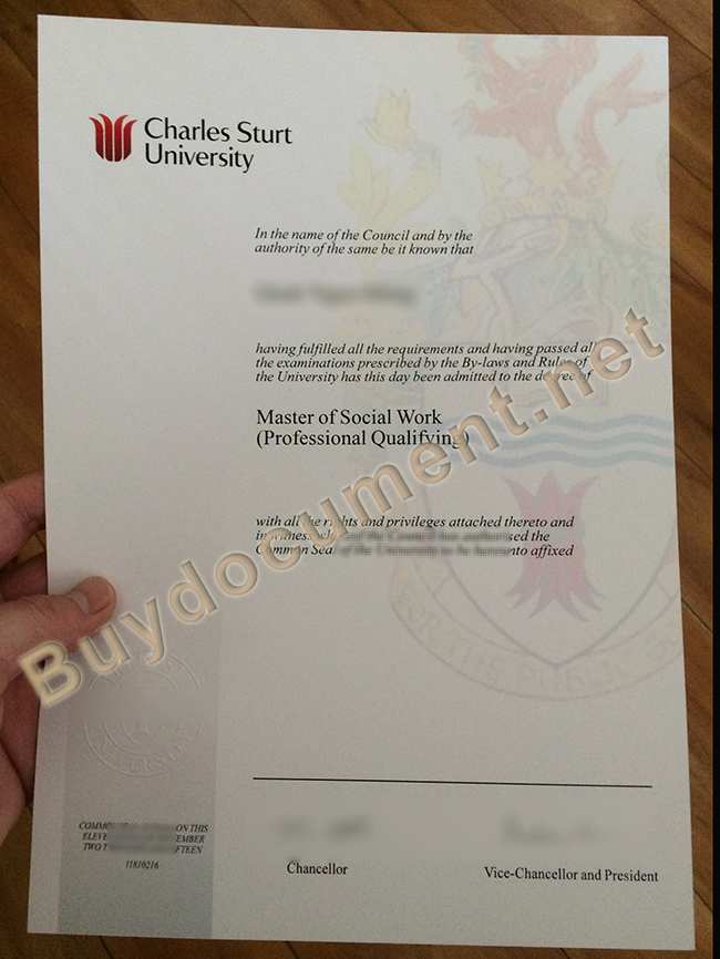 buy fake Charles Sturt University diploma, fake degree