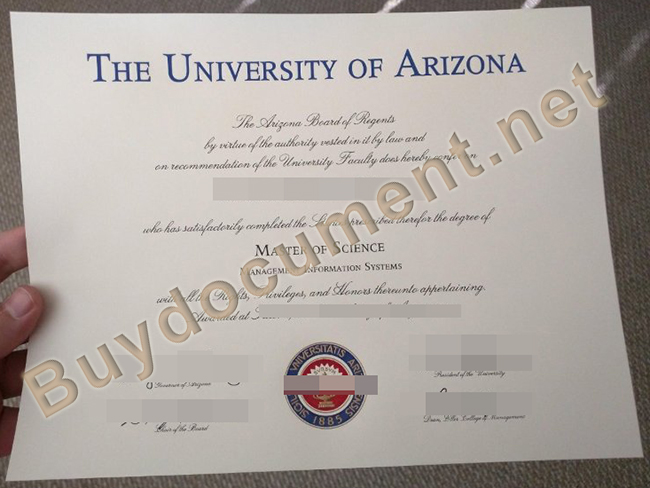 fake University of Arizona diploma, buy University of Arizona fake degree