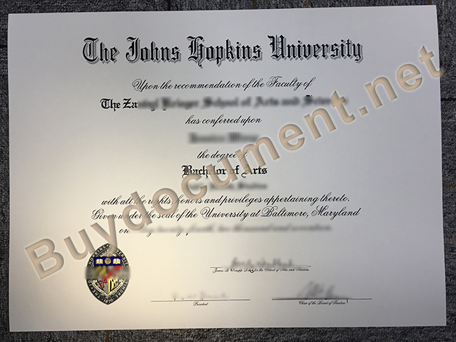 buy Johns Hopkins University fake degree, Johns Hopkins University diploma order