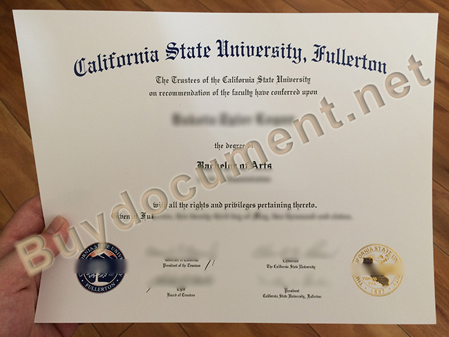 fake California State University Fullerton degree, California State University Fullerton fake diploma
