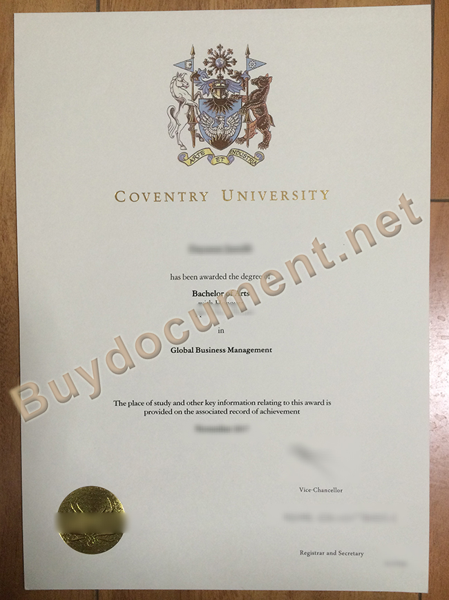 buy Coventry University fake degree, Coventry University diploma order