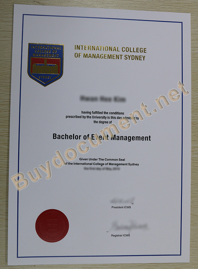 ICMS fake diploma, ICMS fake certificate