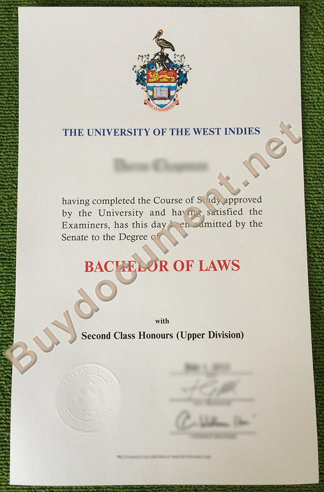 University of the West Indies diploma, University of the West Indies degree
