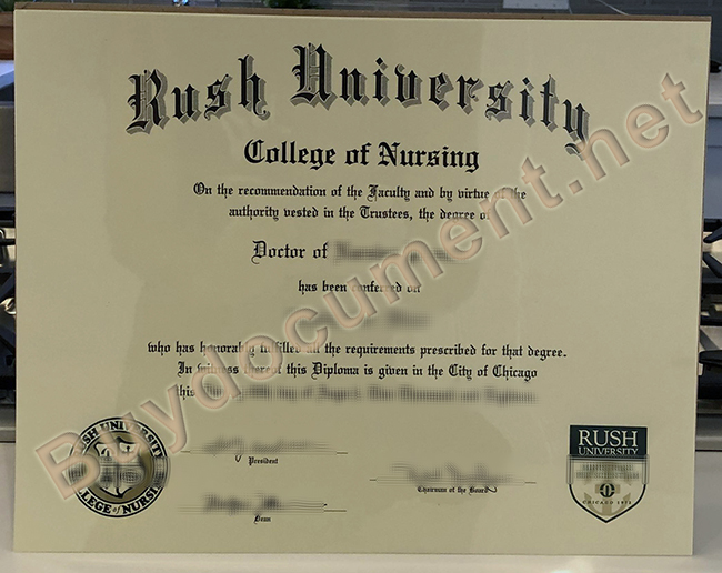 fake Rush University degree, buy fake diploma