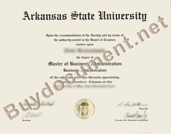 buy fake diploma, fake Arkansas State University degree