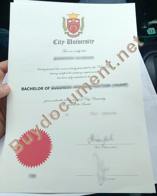 fake City University degree, buy fake diploma online