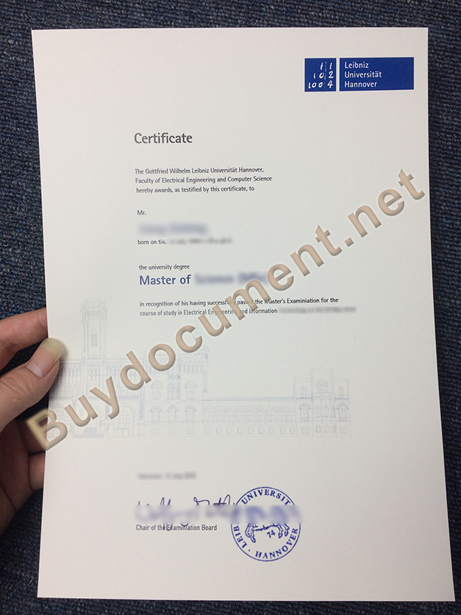 Leibniz University Hannover fake diploma, Leibniz University Hannover degree