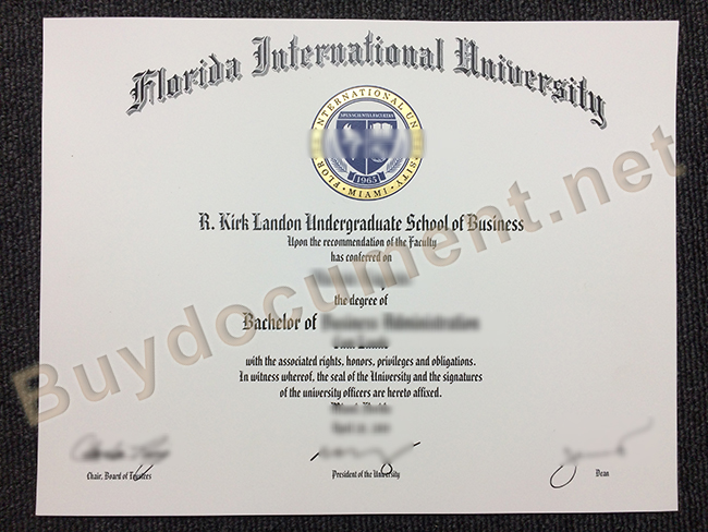 buy fake Florida International University diploma, buy fake degree