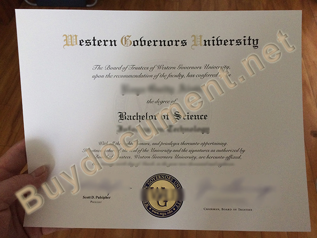 buy WGU fake diploma, WGU degree sample