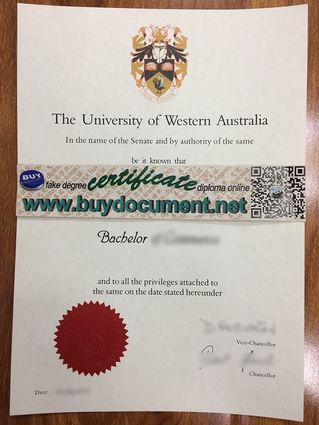 University of Western Australia diploma, fake University of Western Australia degree, UWA diploma