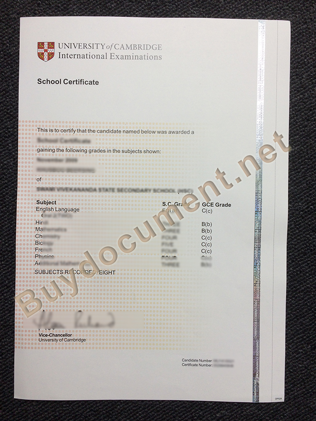 Cambridge School Certificate, fake Cambridge School Certificate, buy fake degree, fake diploma
