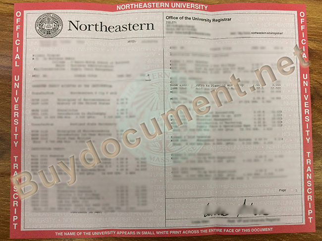 how to change Northeastern University transcript marks Buydocument net