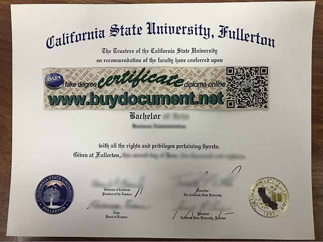 How to get your California State University Fullerton diploma
