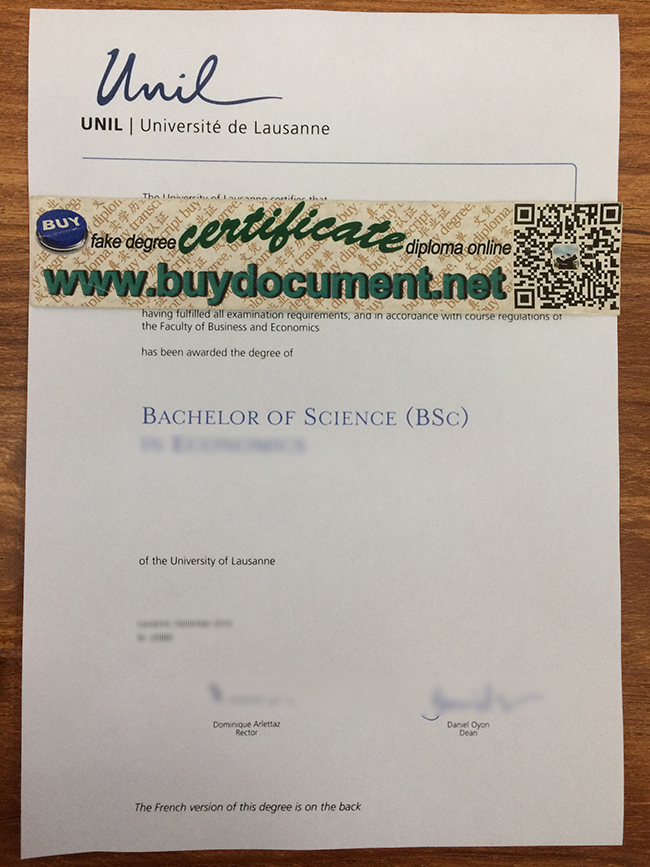 University of Lausanne diploma, University of Lausanne degree, buy fake diploma