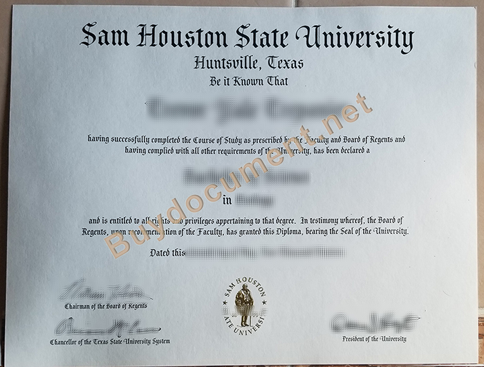 Sam Houston State University degree