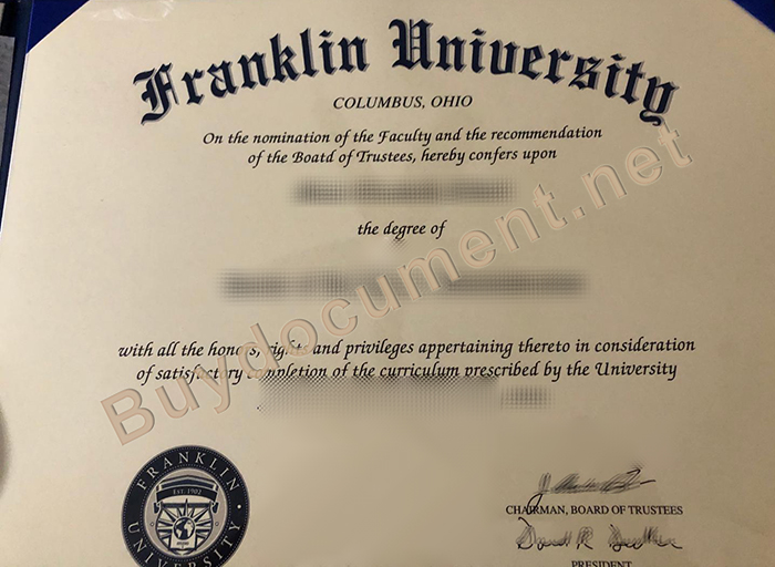 Franklin diploma, Coat of Arms, fake diploma, fake degree, buy diploma, buy degree, bachelor's degree, Undergraduate, Duplicate diploma. Where can I buy a fake degree from Franklin University? What's the price of The Franklin University diploma? How to get a Franklin University fake degree certificate?